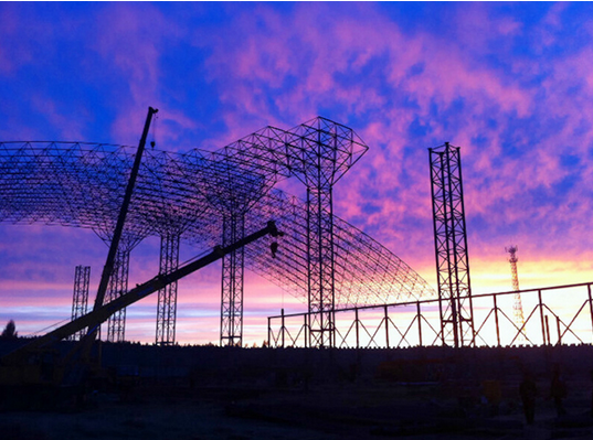 沅江网架工程结构