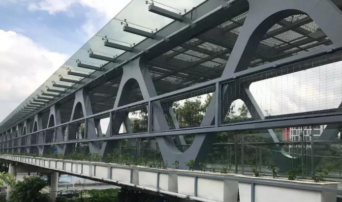沅江论管桁架结构工程弯管加工防锈处理的方法